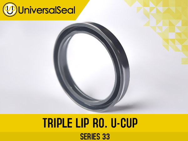 Triple Lip RO. U-Cup - Universal Seal Inc - 1